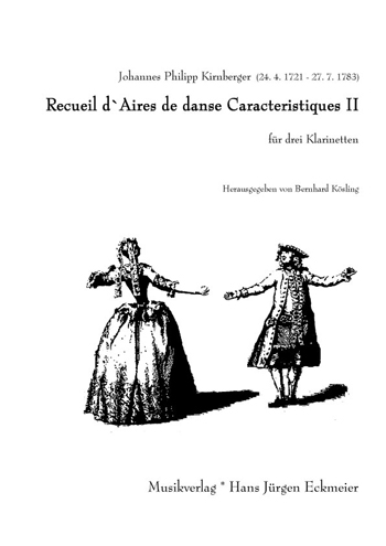 Recueil d'Airs de danse Caracteristique II - cliquer ici