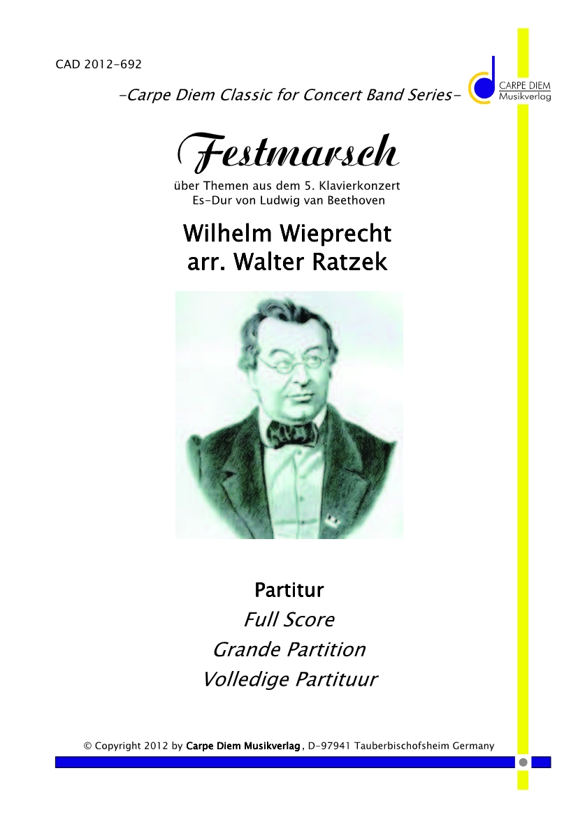 Festmarsch - aus dem 5. Klavierkonzert in Es-Dur - cliquer ici