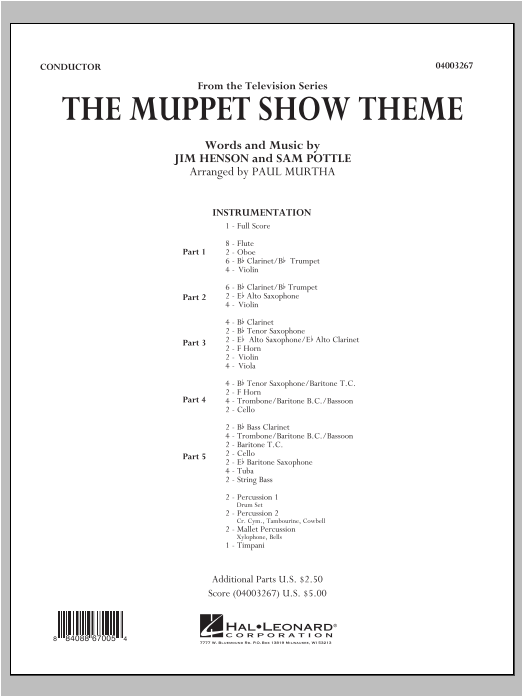 Muppet Show Theme, The - cliquer ici