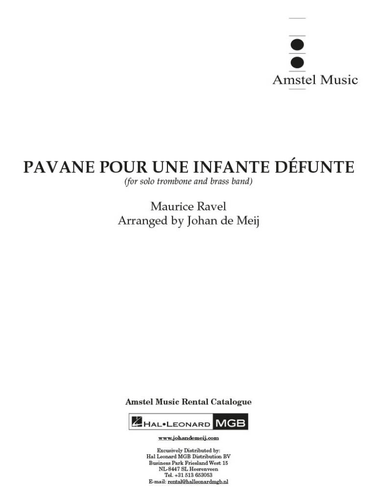 Pavane pour une Infante Défunte - cliquer ici Pavane pour une Infante Défunte - cliquer ici