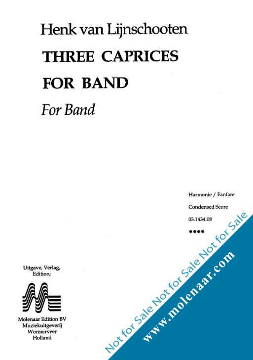 3 Caprices for Band (Three) - cliquer ici