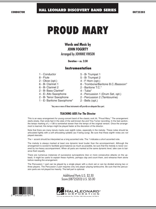 Proud Mary - cliquer ici