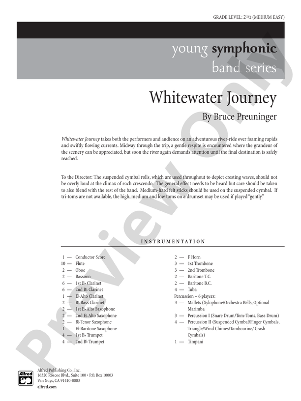 Whitewater Journey - cliquer ici