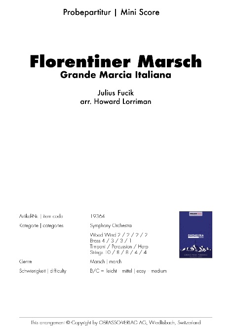 Florentiner Marsch - cliquer ici