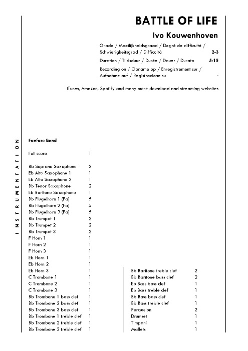 Battle of Life - cliquer ici