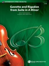 Gavotte and Rigadon from Suite in A Minor - cliquer ici