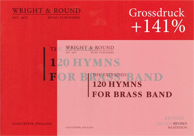 120 Hymns for Brass and Wind Band - Grossdruck - cliquer ici