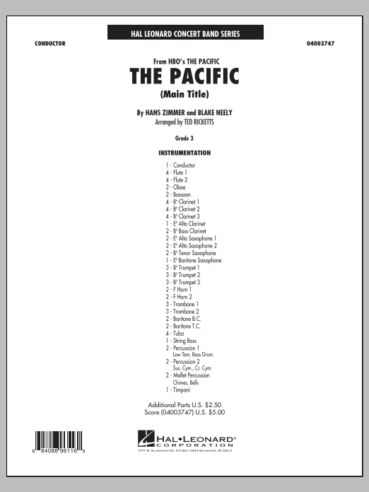 Pacific, The (Main Title) - cliquer ici