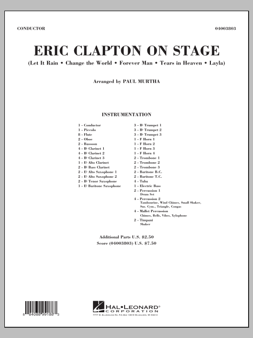 Eric Clapton on Stage - cliquer ici