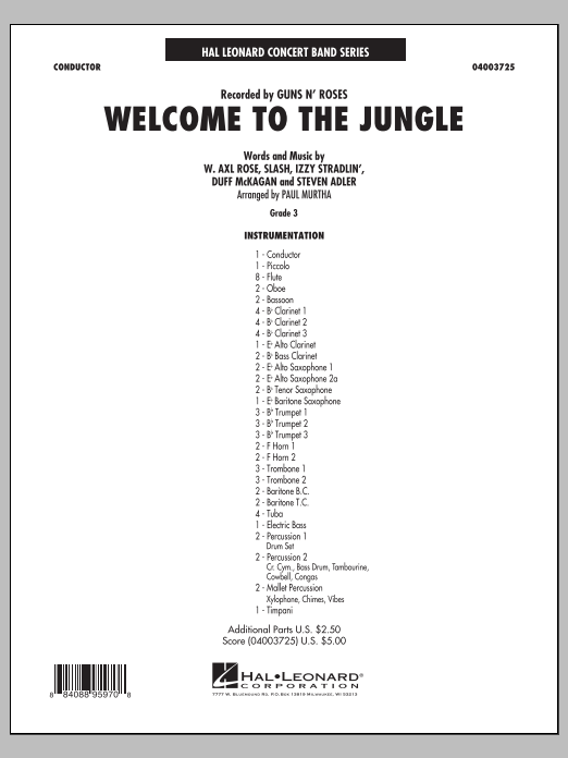 Welcome to the Jungle - cliquer ici