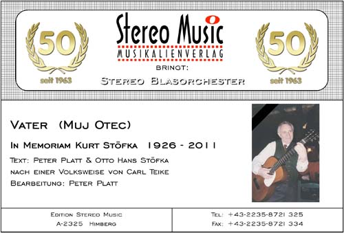 Vater (Muj Otec) - cliquer ici Vater (Muj Otec) - cliquer ici