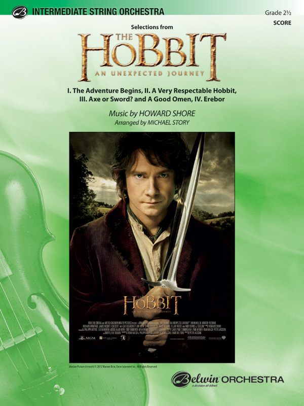 Selections from 'The Hobbit: An Unexpected Journey' - cliquer ici