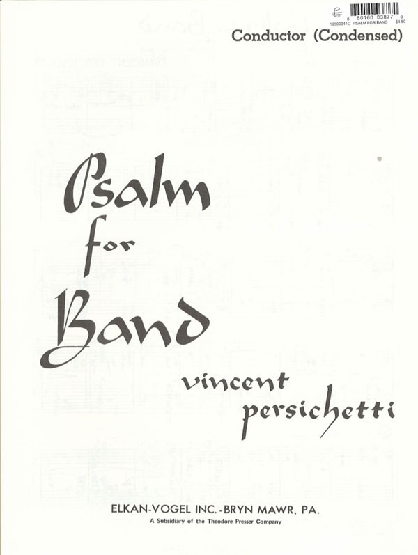 Psalm for Band - cliquer ici