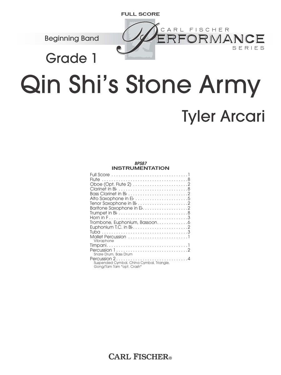 Qin Shi's Stone Army - cliquer ici