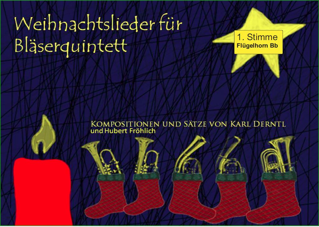 Weihnachtslieder fr Blser Quintett   variabel: C /F Es - cliquer ici