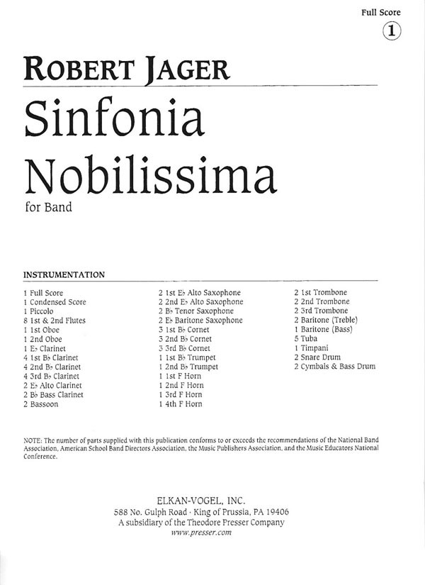 Sinfonia Nobilissima - cliquer ici