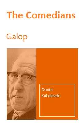 Galop (from 'The Comedians') - cliquer ici Galop (from 'The Comedians') - cliquer ici
