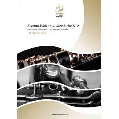 Second Waltz (from 'Jazz Suite #2') - clarinet choir - cliquer ici