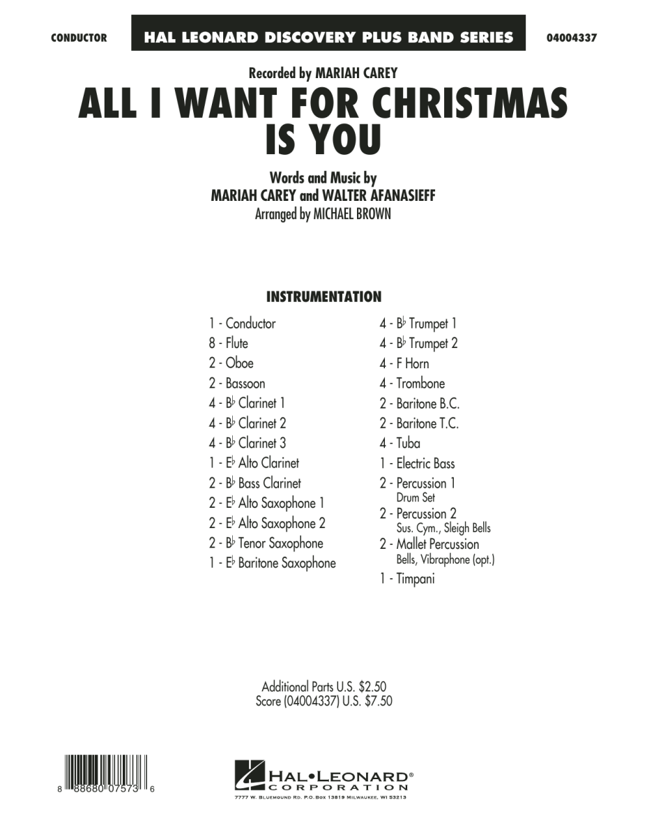 All I Want for Christmas Is You - cliquer ici