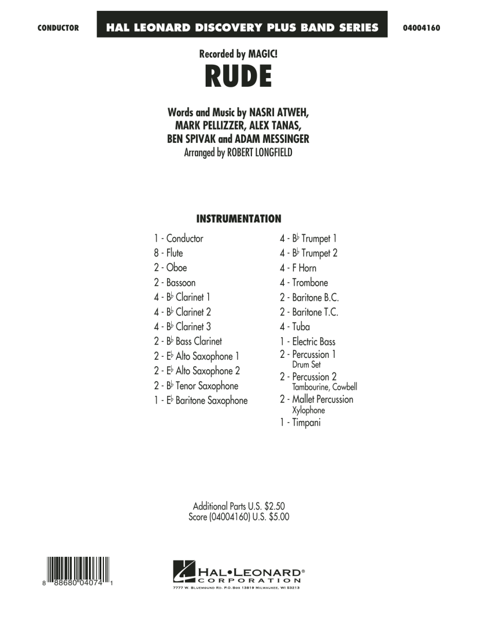 Rude - cliquer ici