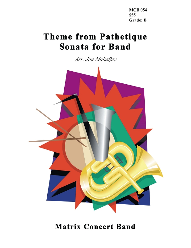 Theme from Pathetique Sonata for Band - cliquer ici