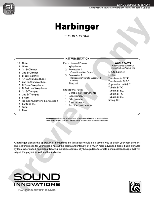 Harbinger - cliquer ici