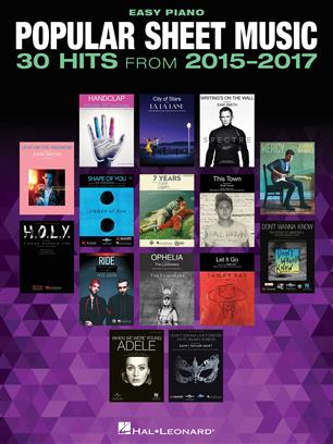 Popular Sheet Music - 30 Hits From 2015-2017 - cliquer ici