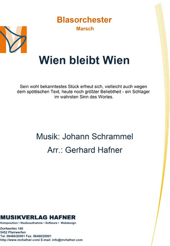 Wien bleibt Wien - cliquer ici