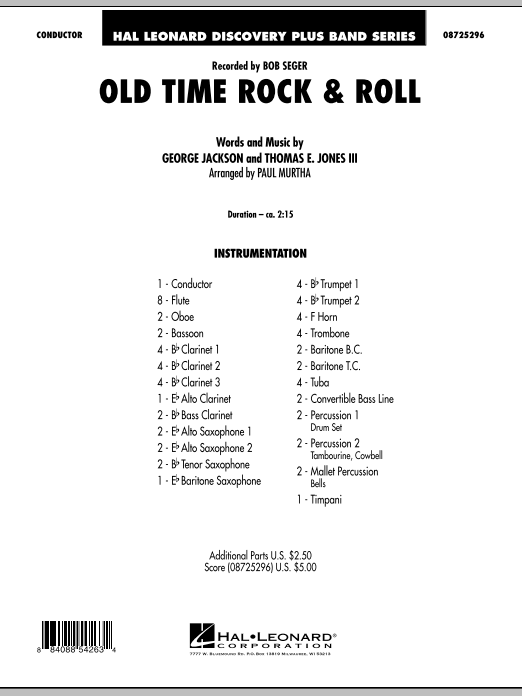 Old Time Rock and Roll - cliquer ici