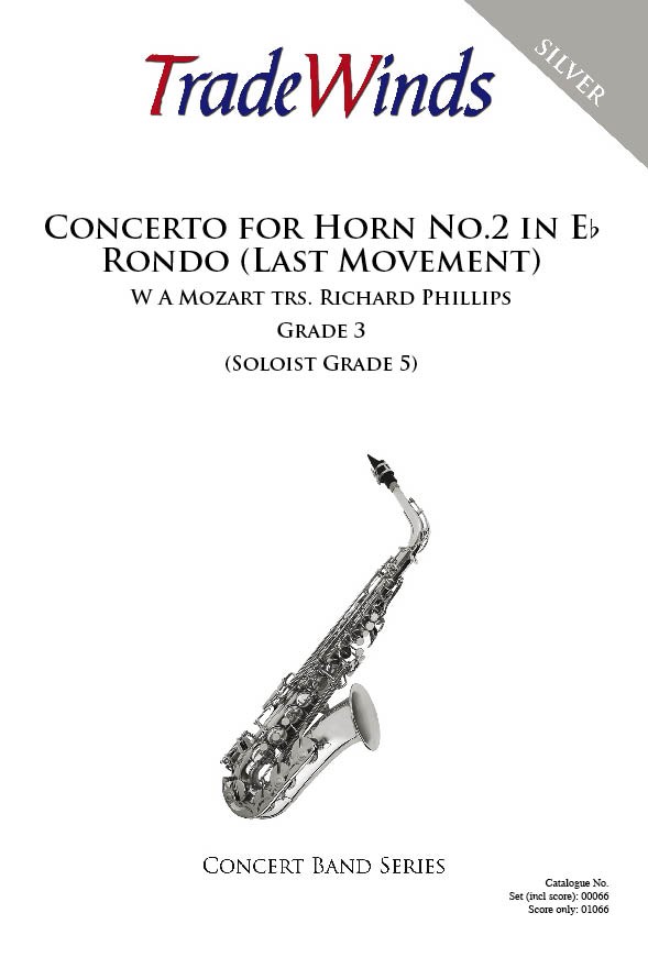 Concerto for Horn #2 in Eb - Rondo (Last Movement) - cliquer ici