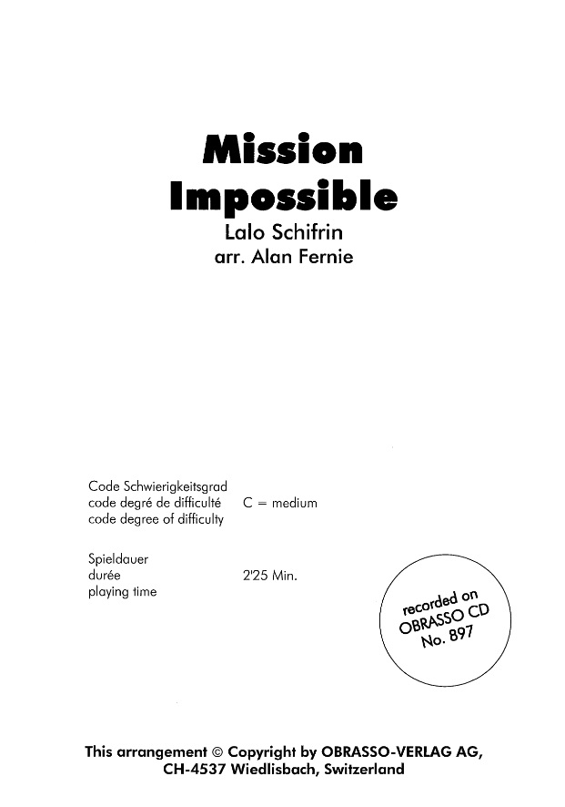 Mission Impossible - cliquer ici