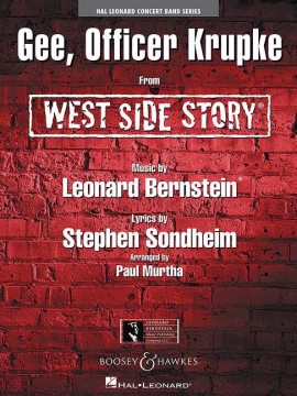 Gee, Officer Krupke (from 'West Side Story') - cliquer ici