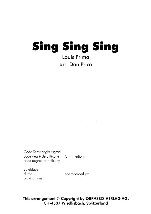 Sing Sing Sing - cliquer ici