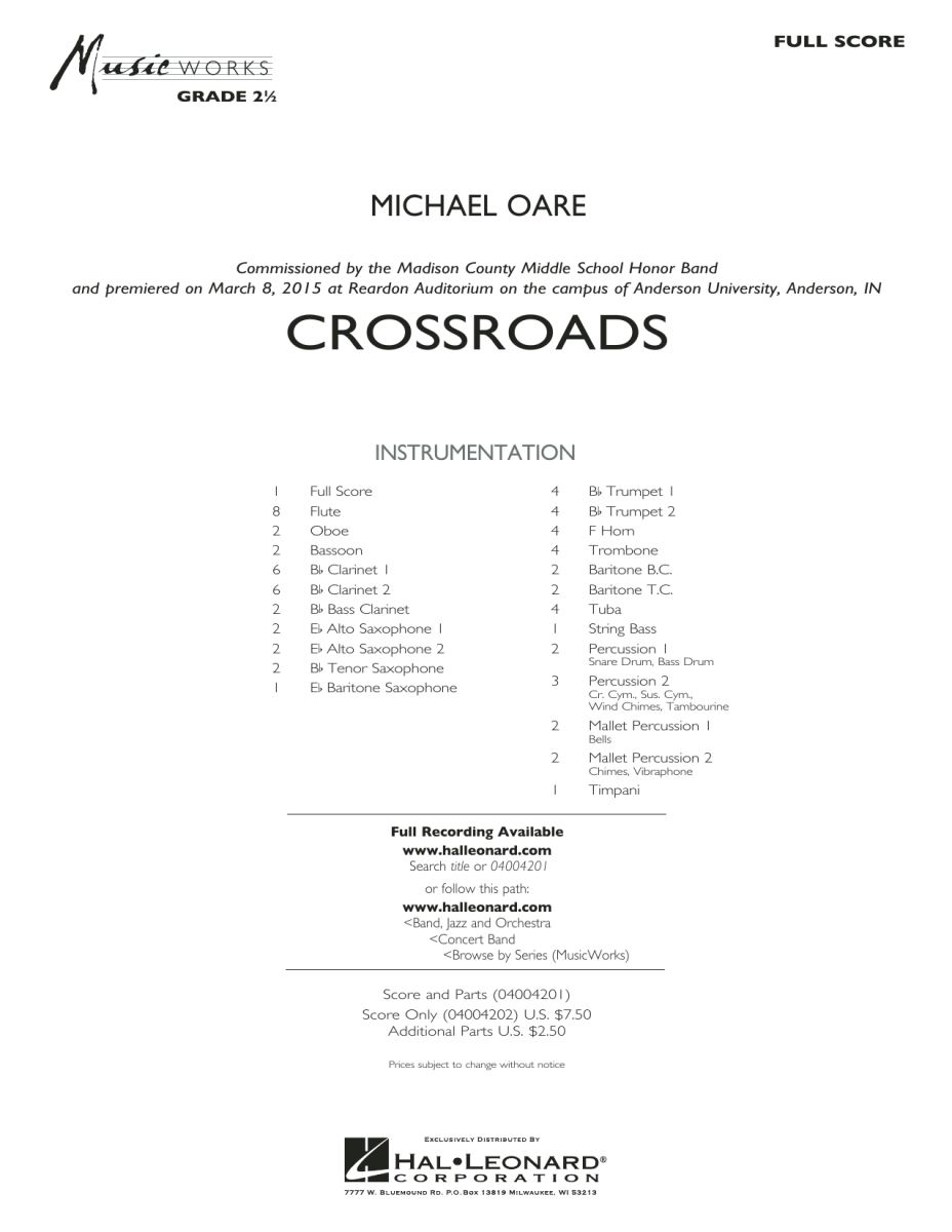 Crossroads - cliquer ici