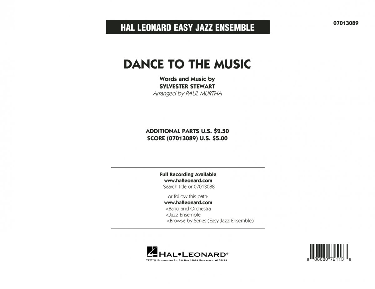 Dance to the Music - cliquer ici