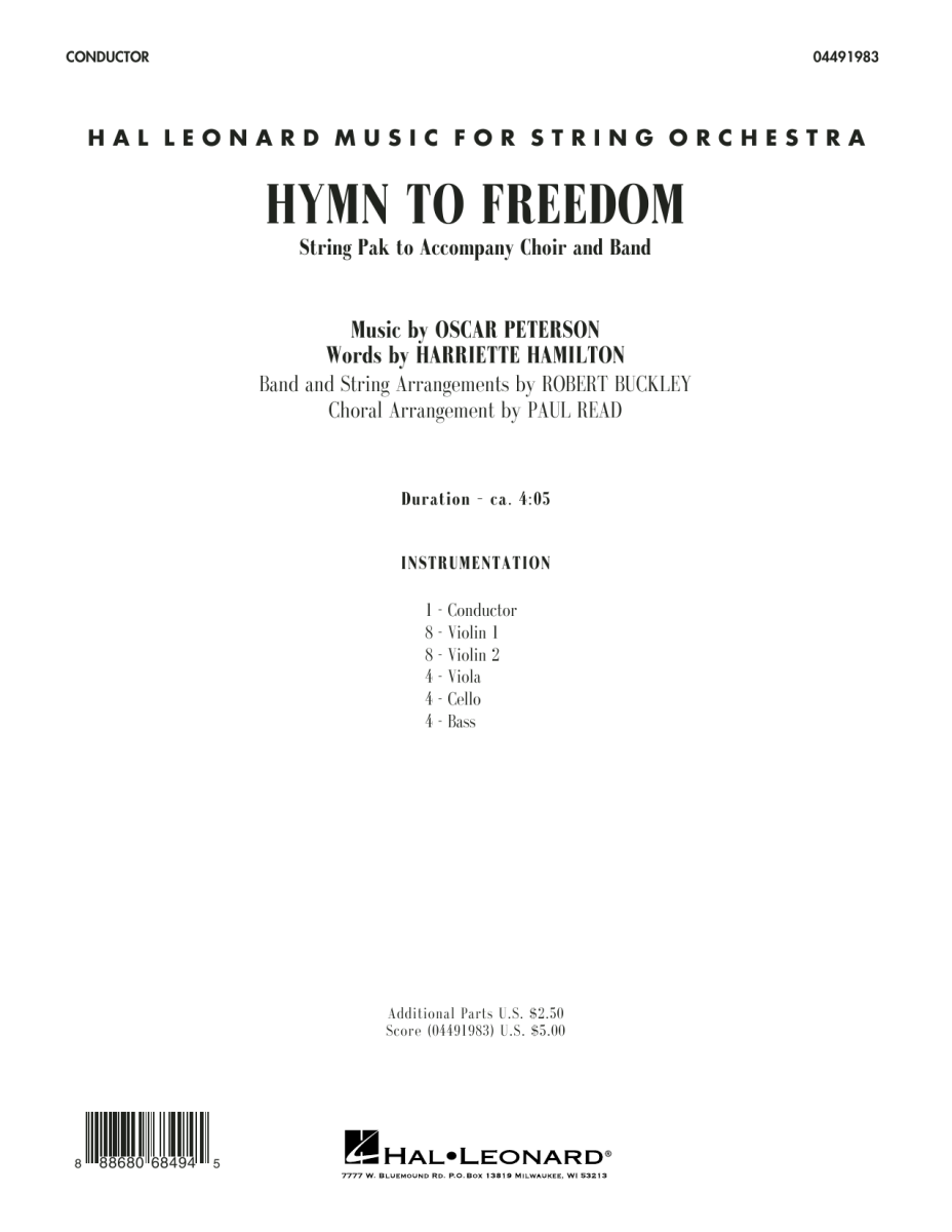 Hymn to Freedom - cliquer ici