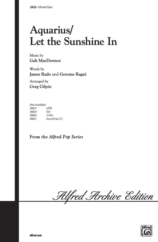 Aquarius / Let the Sunshine in - cliquer ici
