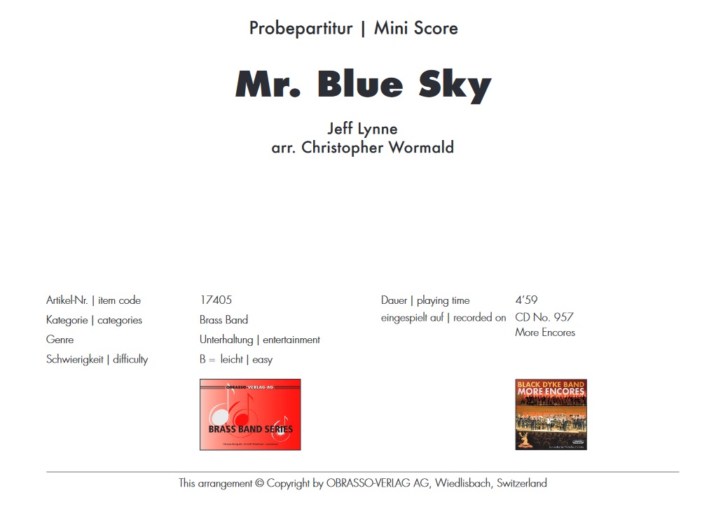 Mr. Blue Sky - cliquer ici