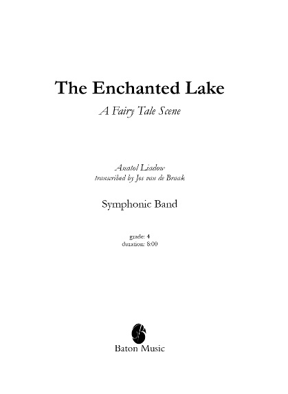 Enchanted Lake, The (A Fairy Tale Picture) - cliquer ici