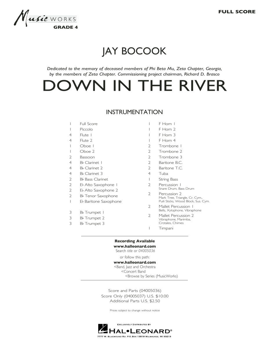 Down in the River - cliquer ici