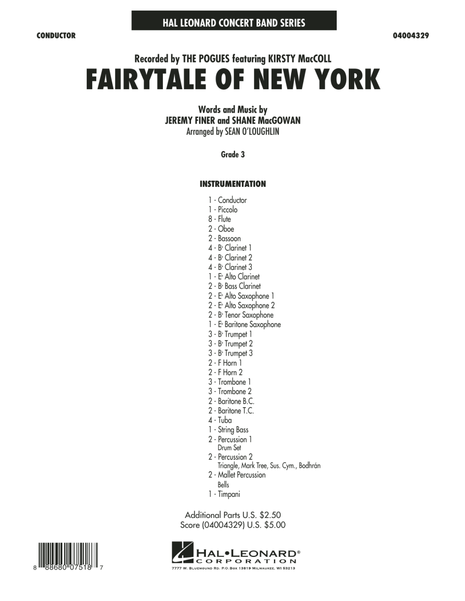 Fairytale of New York - cliquer ici