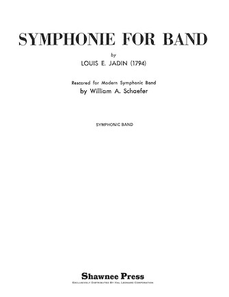 Symphonie for Band - cliquer ici