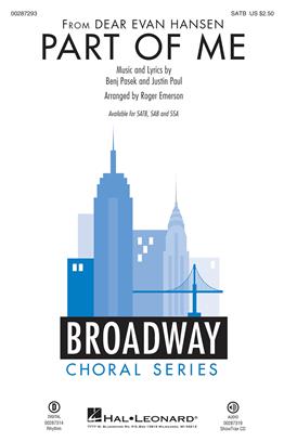 Part Of Me (from Dear Evan Hansen) - cliquer ici Part Of Me (from Dear Evan Hansen) - cliquer ici