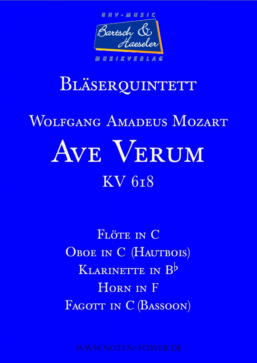 Ave Verum - cliquer ici
