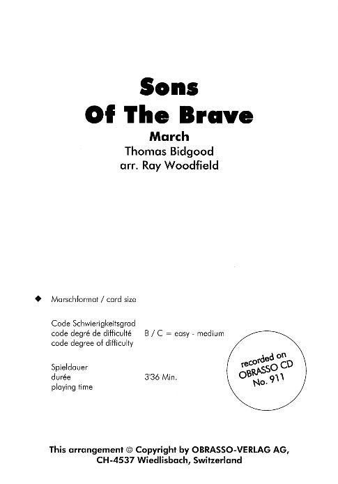 Sons of the Brave - cliquer ici