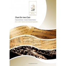 Duet for 2 Cats - 2 voices and clarinet quartet - cliquer ici