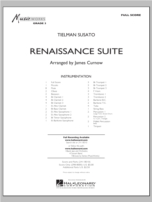 Renaissance Suite - cliquer ici