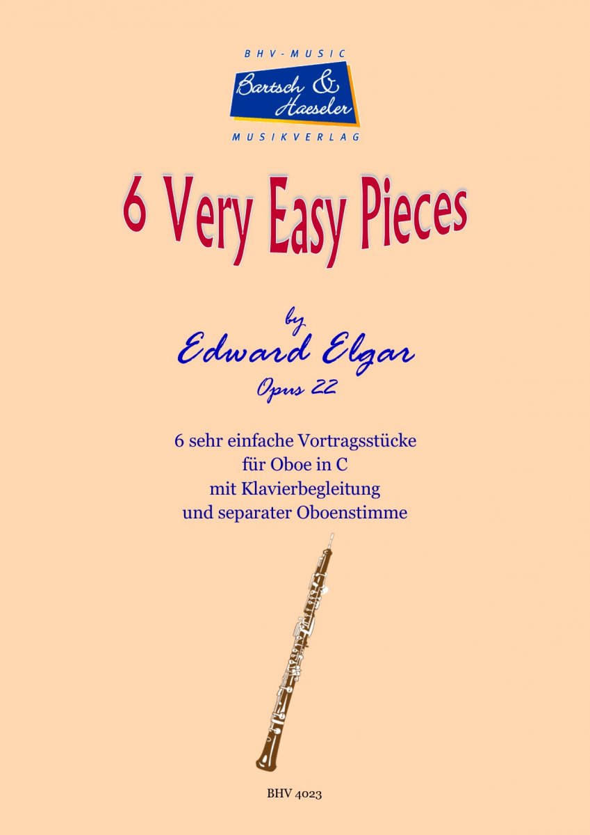6 Very Easy Pieces für Klavier und Oboe - cliquer ici 6 Very Easy Pieces für Klavier und Oboe - cliquer ici