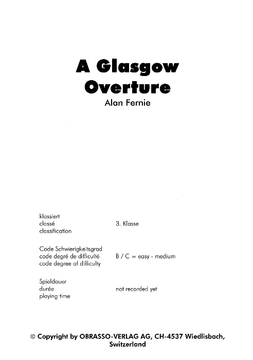 A Glasgow Overture - cliquer ici
