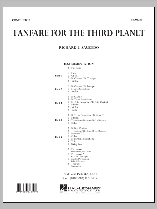 Fanfare for the Third Planet - cliquer ici